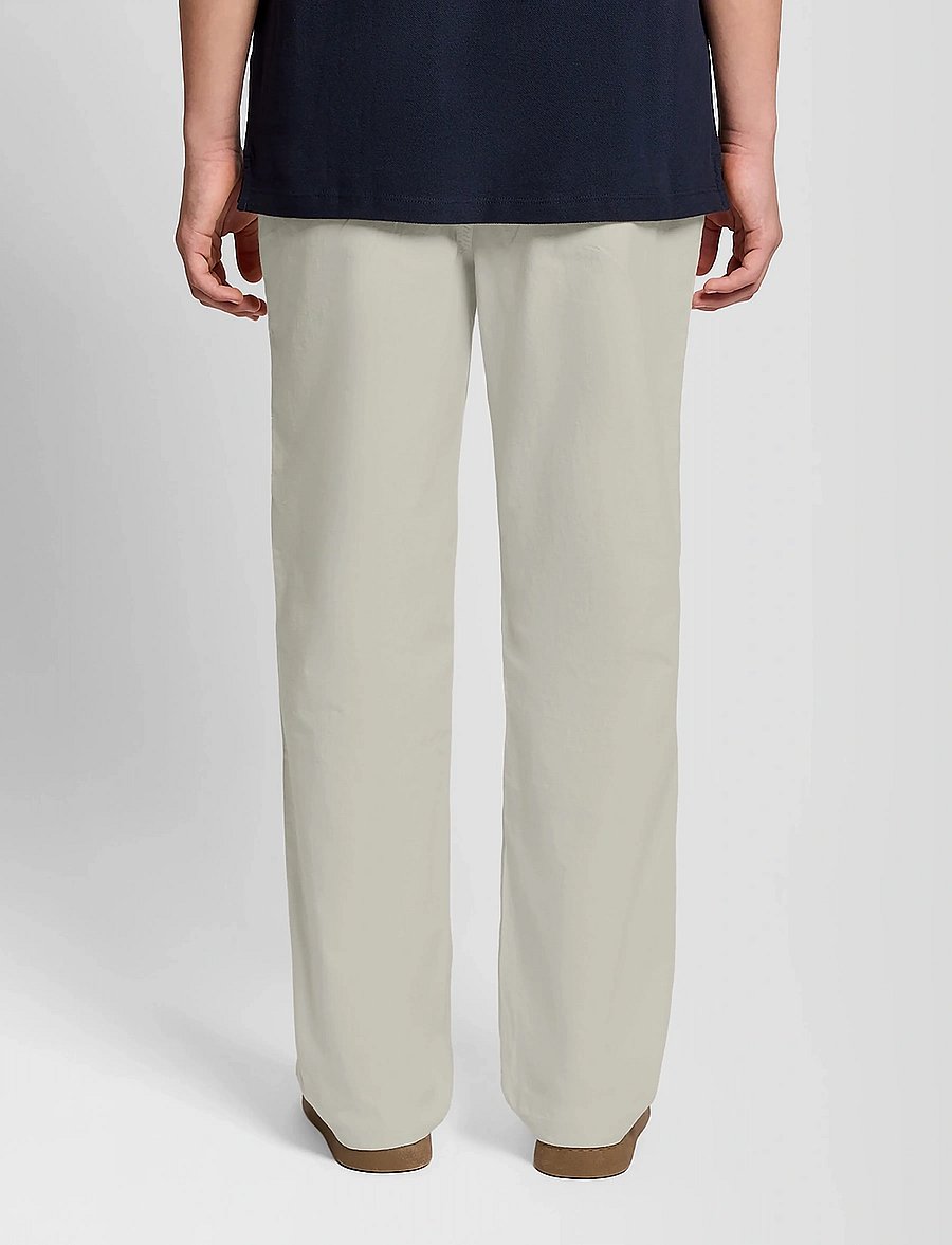 Lyle & Scott - Linen Trouser - byxor - w870 cove - 3
