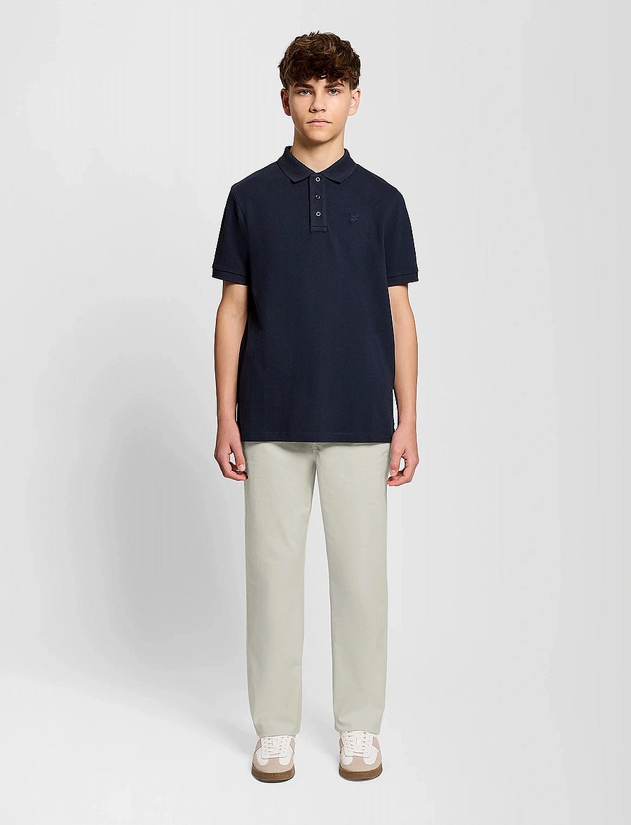 Lyle & Scott - Linen Trouser - byxor - w870 cove - 4