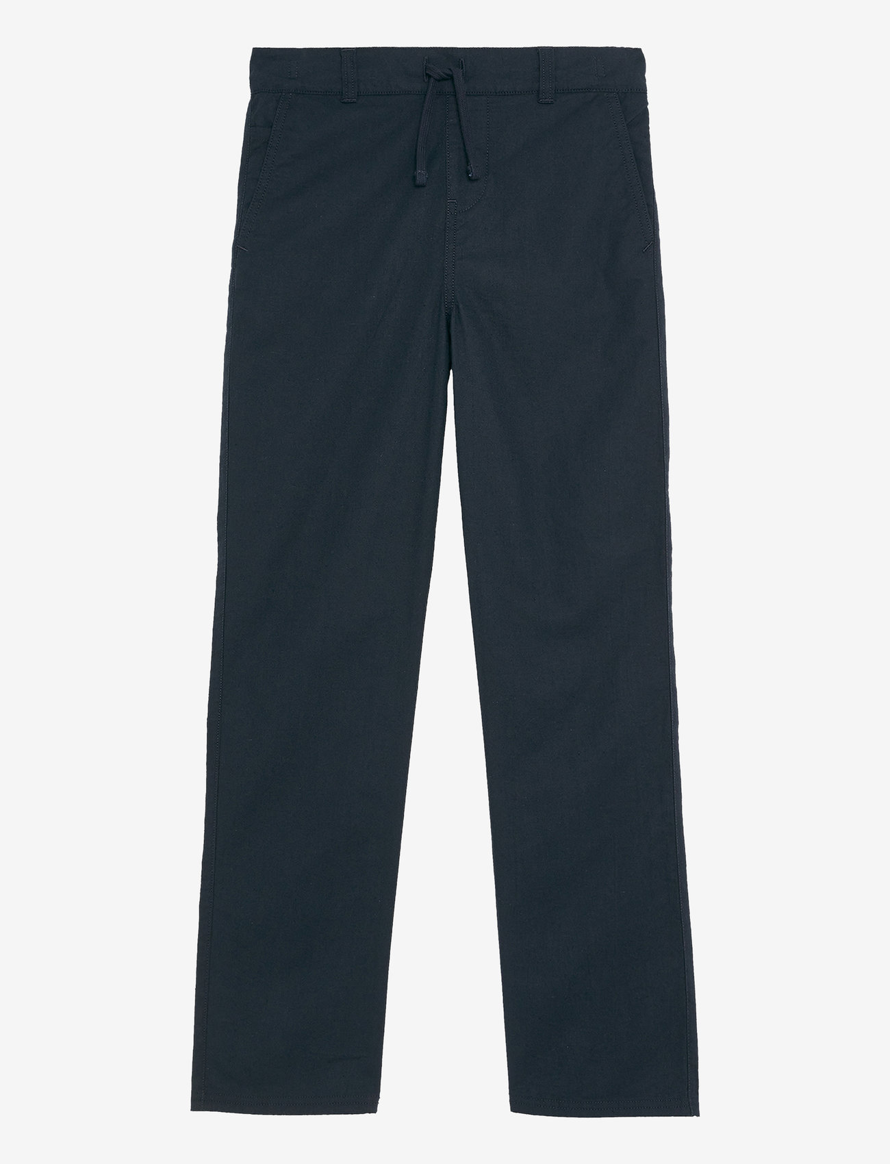 Lyle & Scott - Linen Trouser - trousers - z271 dark navy - 0