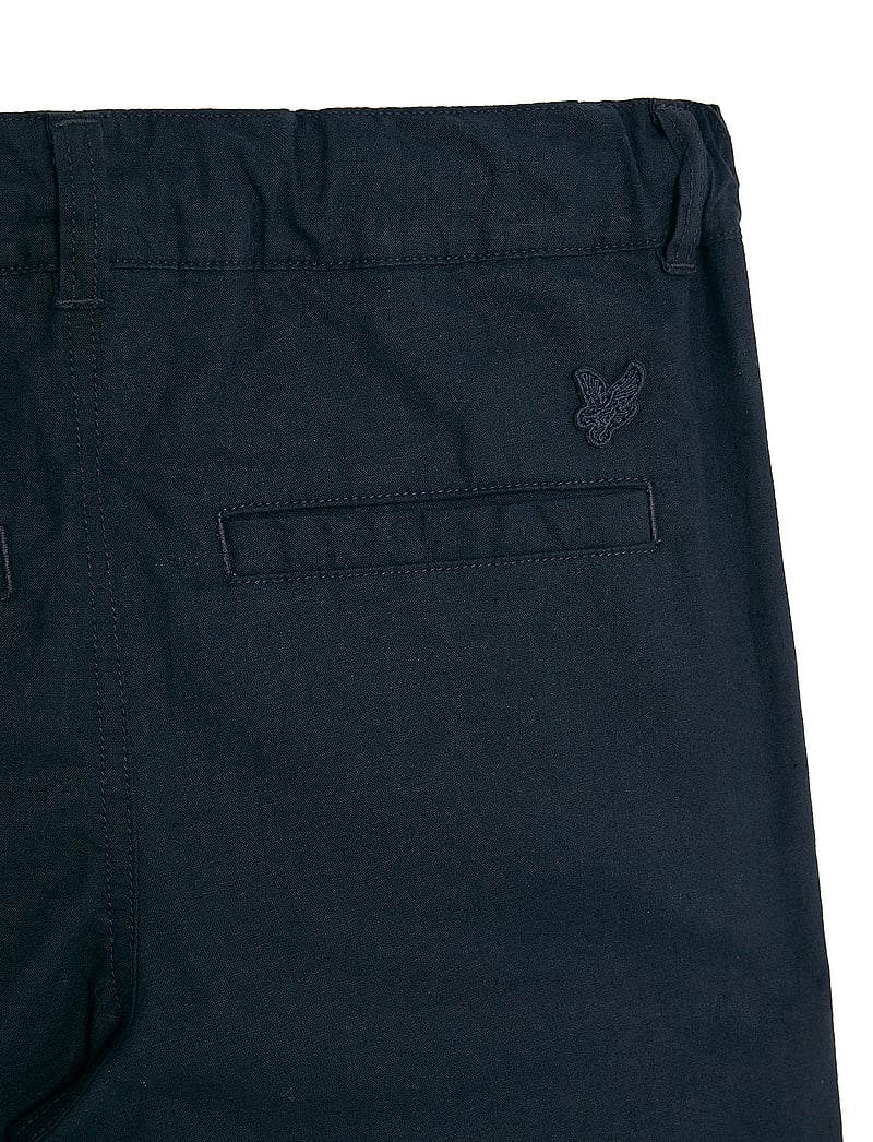 Lyle & Scott - Linen Trouser - trousers - z271 dark navy - 2