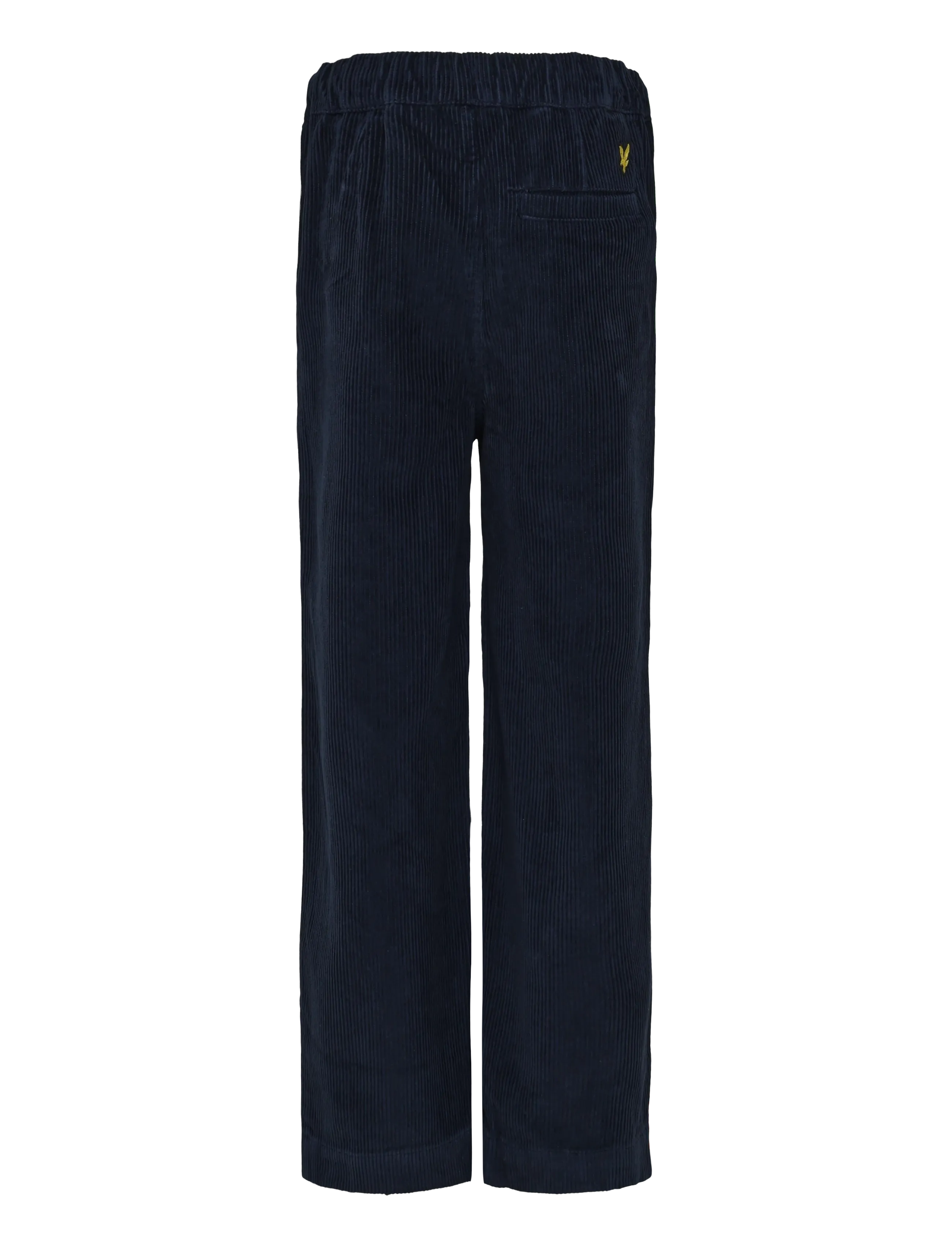 Lyle & Scott - Cord Straight Leg Trousers - bukser - dark navy - 1