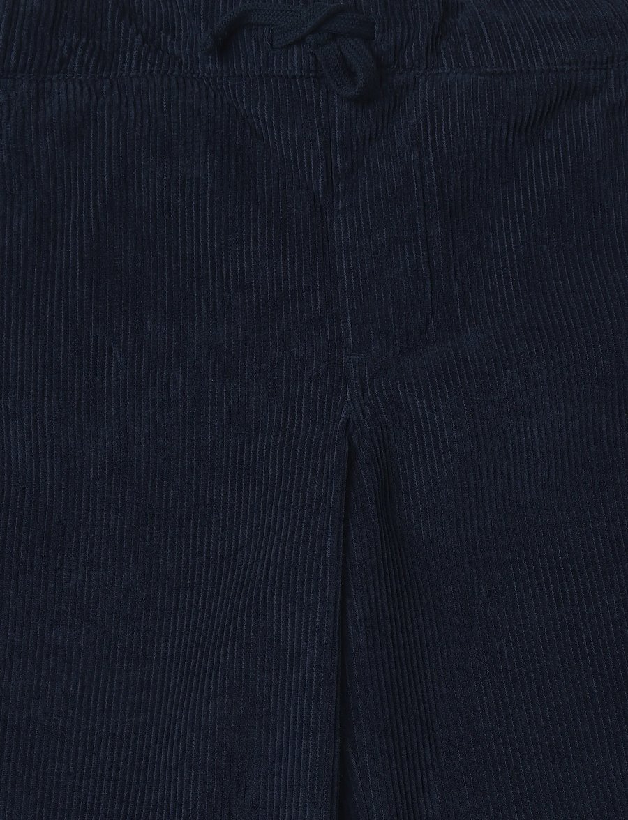 Lyle & Scott - Cord Straight Leg Trousers - bukser - dark navy - 2