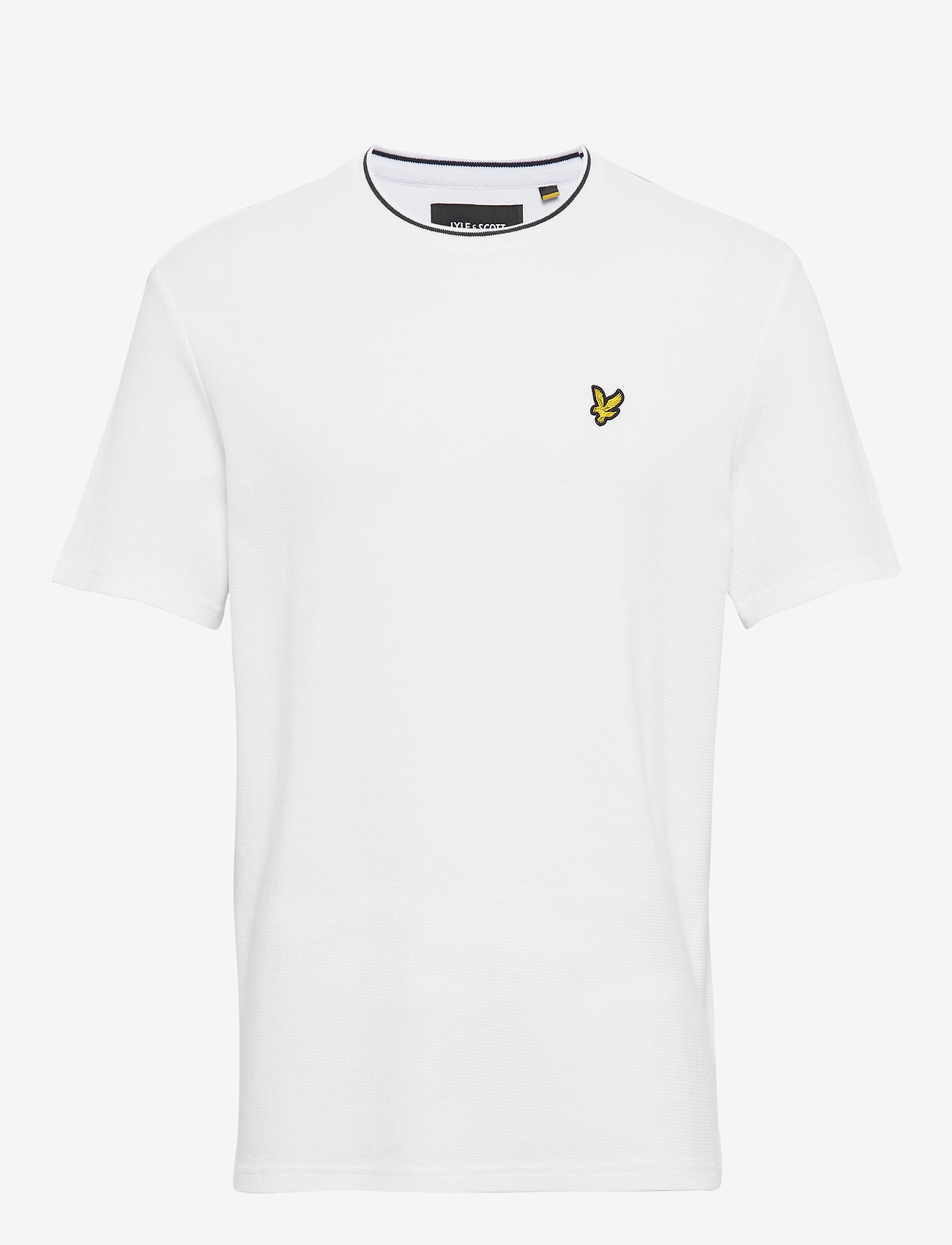 Lyle & Scott - Waffle T-Shirt - white - 0