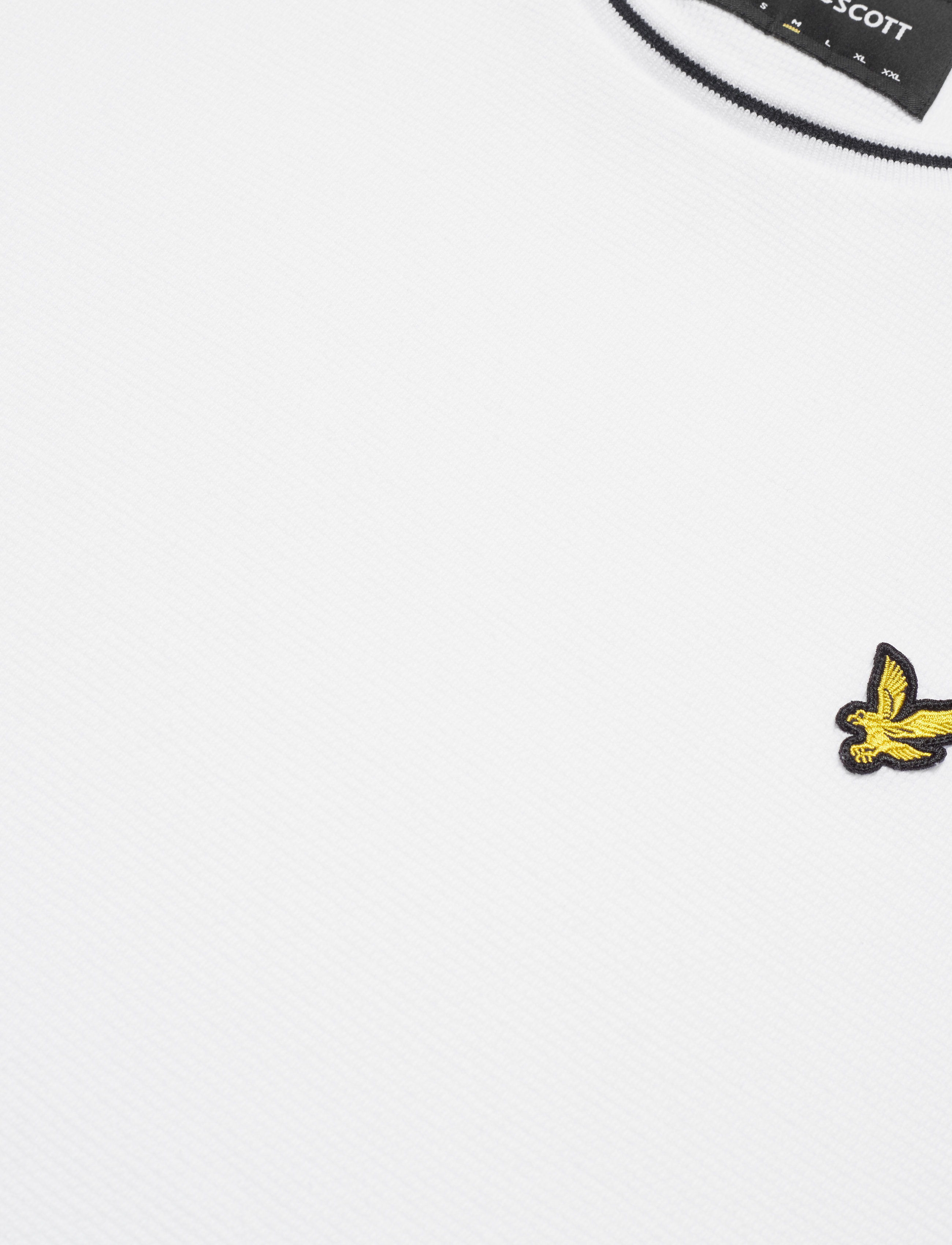 Lyle & Scott - Waffle T-Shirt - white - 2