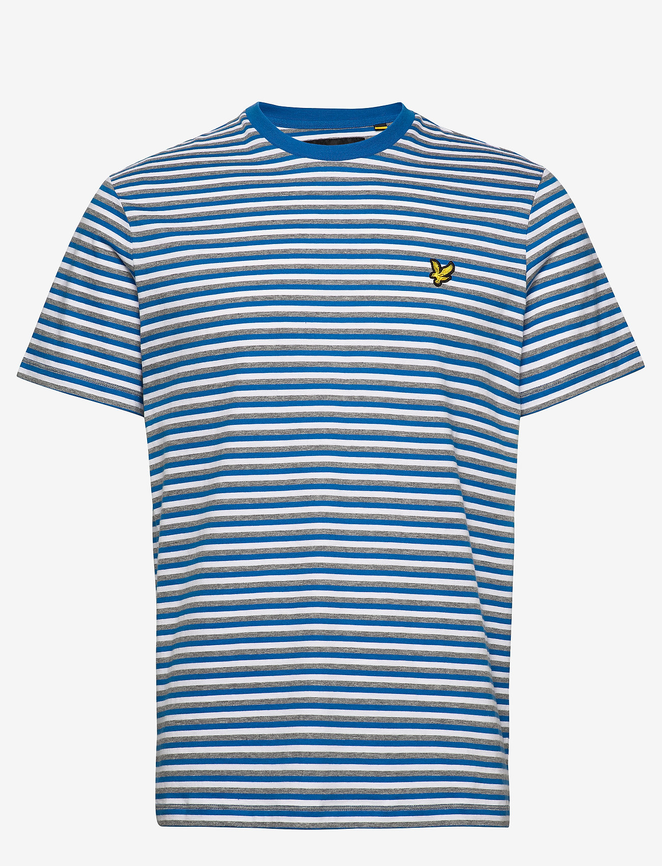 Stripe Ringer T-Shirt - BRIGHT ROYAL BLUE