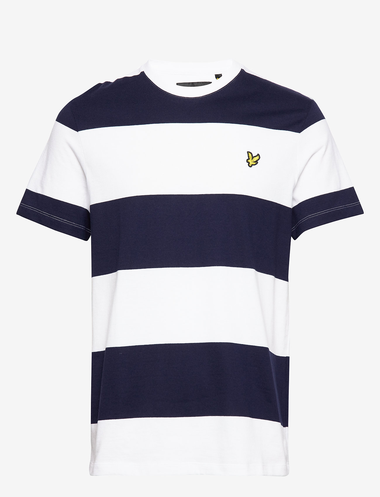 Lyle & Scott - Wide Stripe T-Shirt - navy - 0