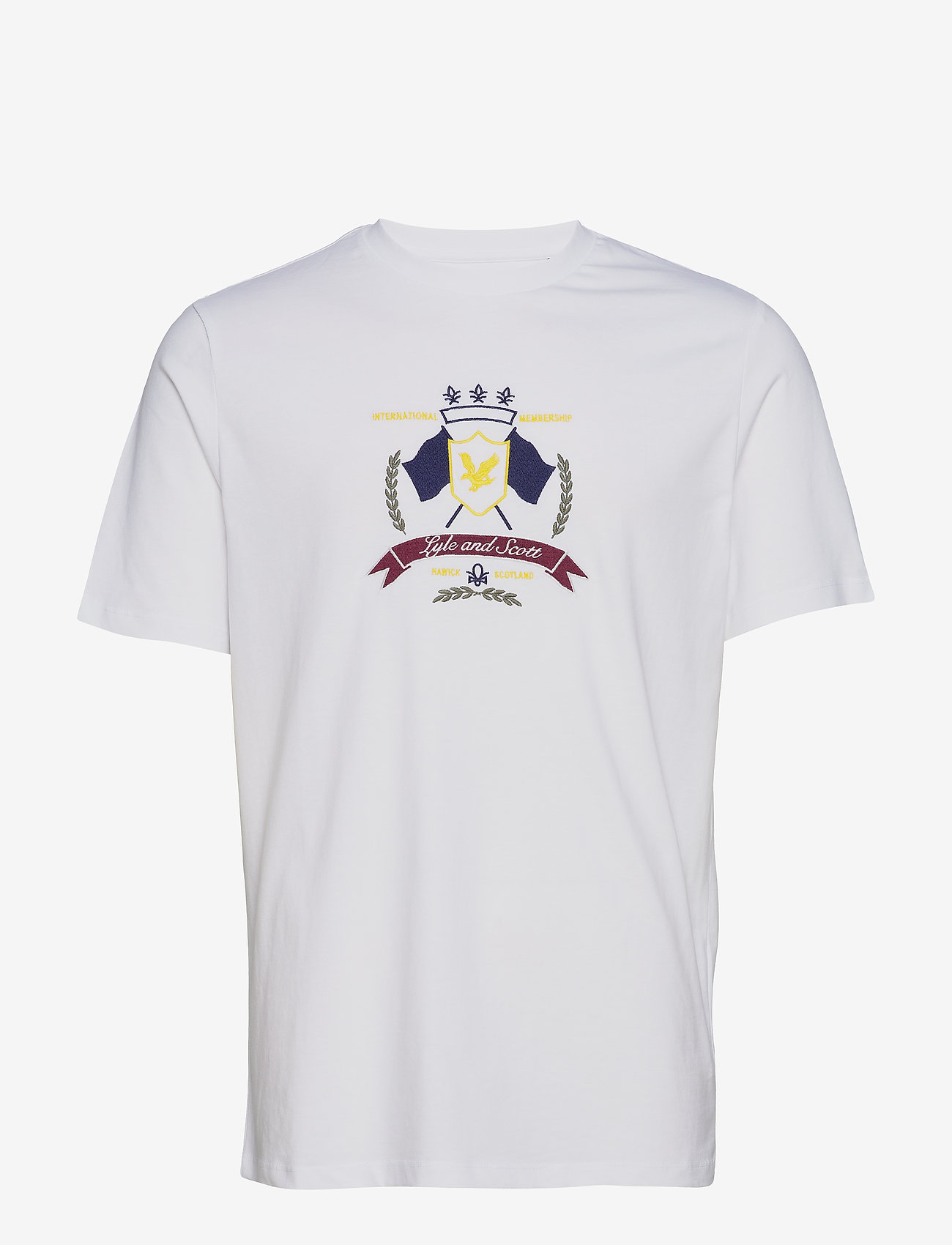 Lyle & Scott - Crest T-Shirt - white - 0
