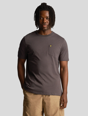 Lyle & Scott - Relaxed Pocket T-Shirt - die niedrigsten preise - gunmetal - 2