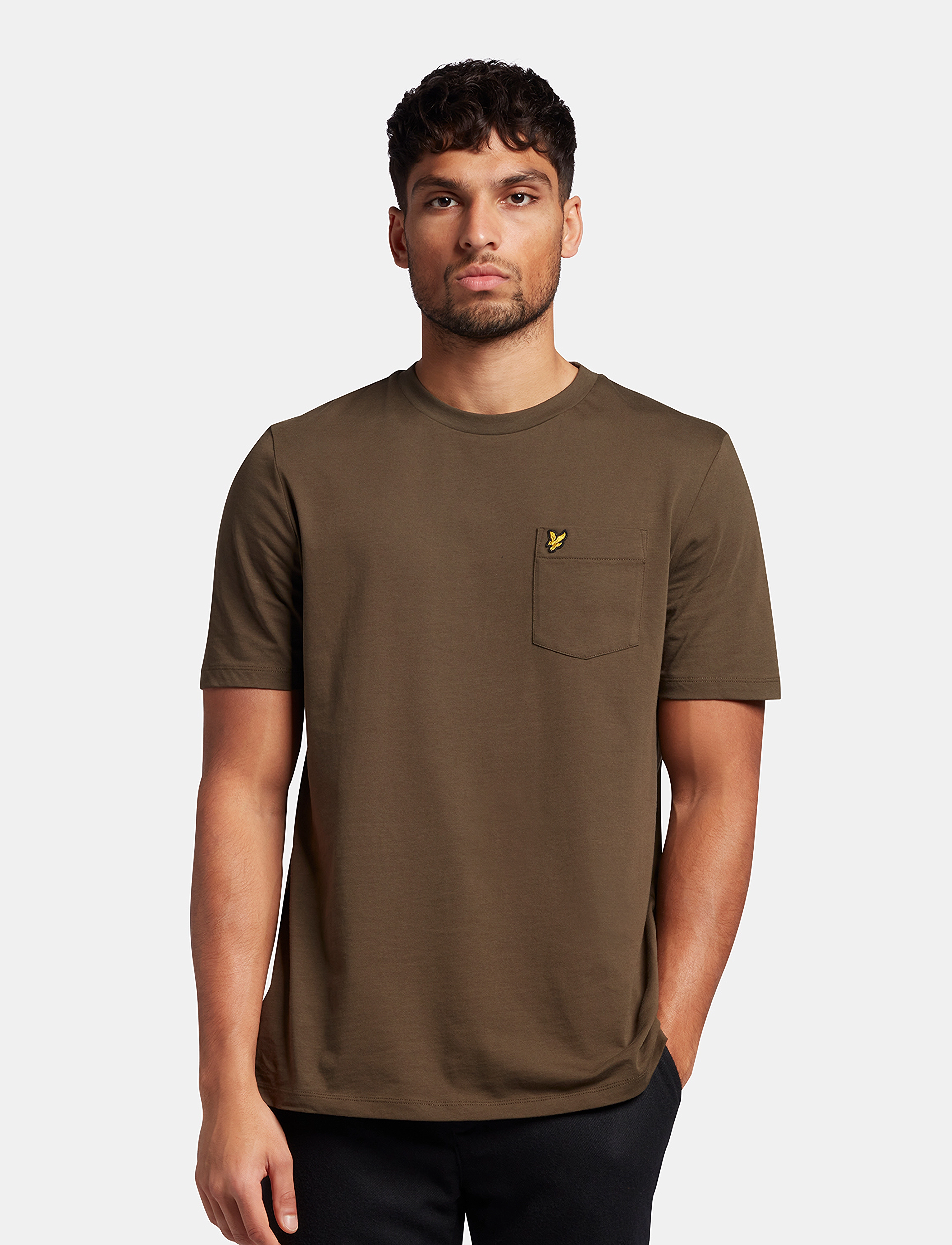 Lyle & Scott - Relaxed Pocket T-Shirt - olive - 2