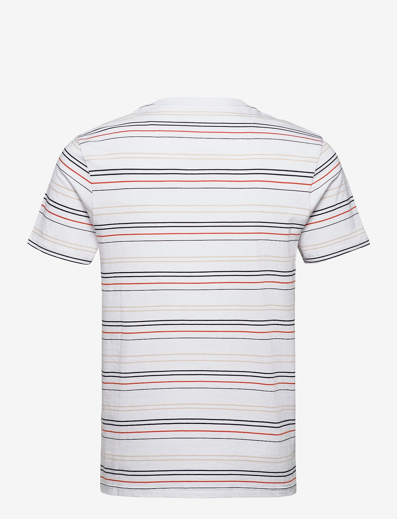 Lyle & Scott - Multi Stripe T-shirt - 626 white - 1