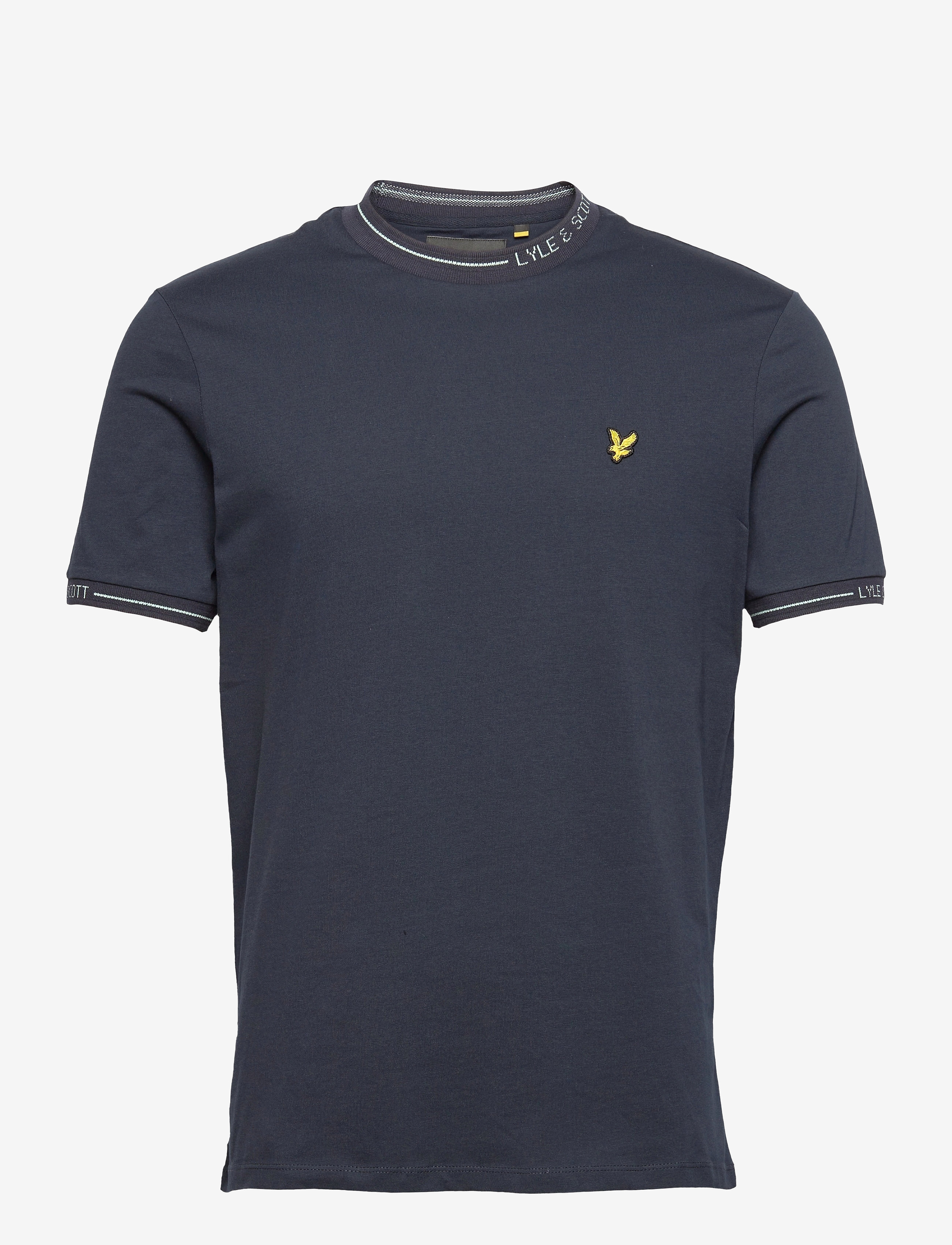 Lyle & Scott - Seasonal Branded Ringer T-shirt - dark navy - 0