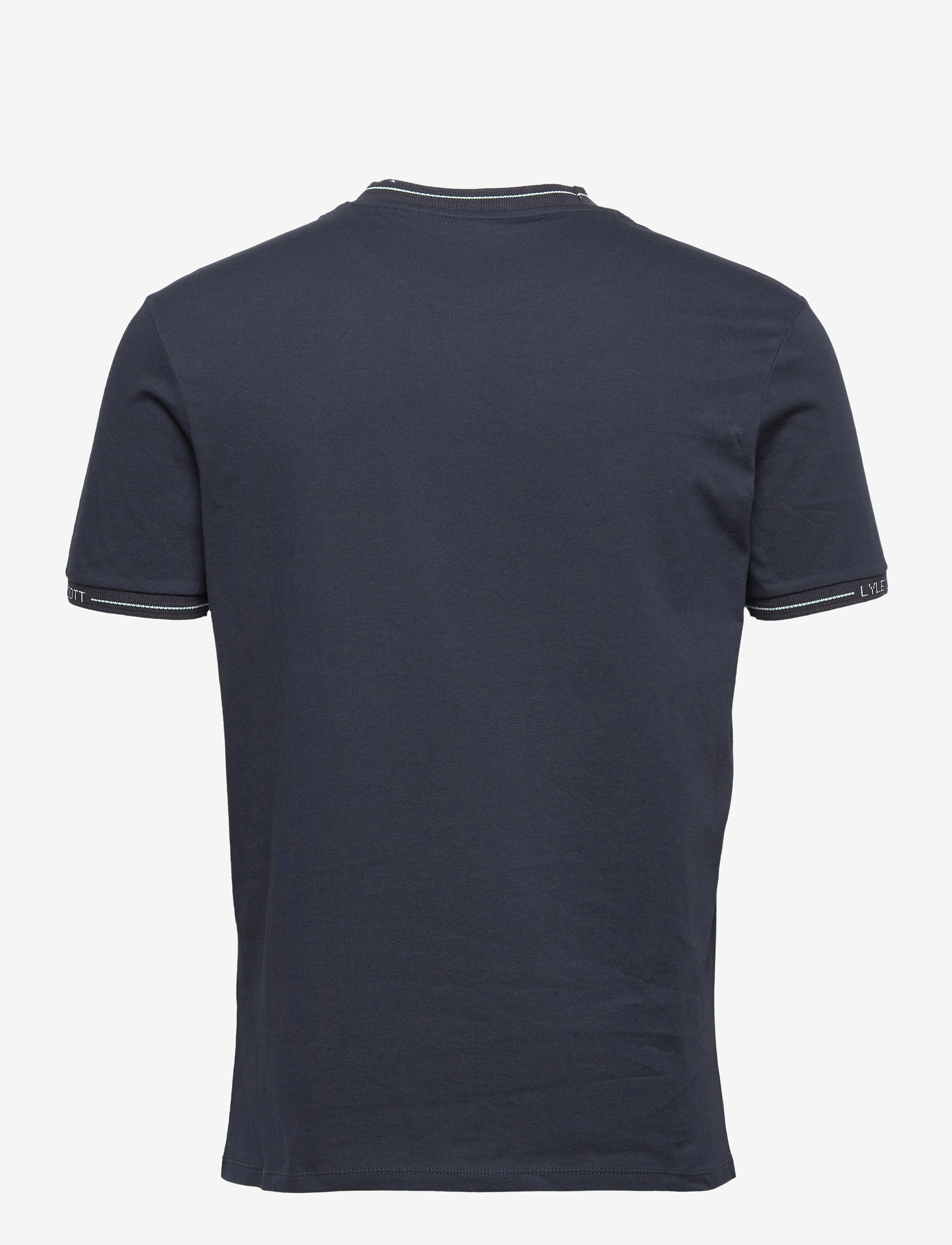 Lyle & Scott - Seasonal Branded Ringer T-shirt - dark navy - 1
