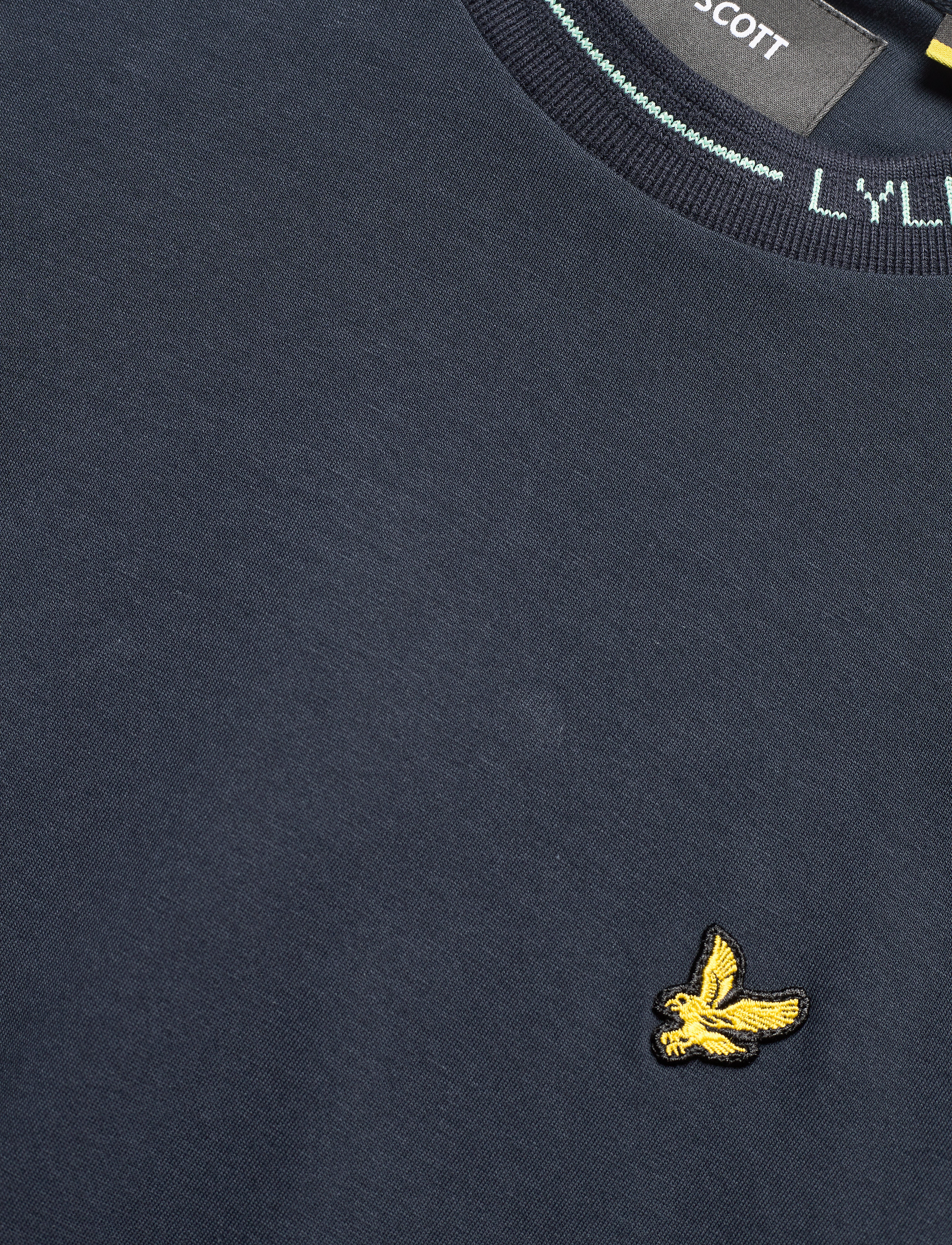 Lyle & Scott - Seasonal Branded Ringer T-shirt - dark navy - 2