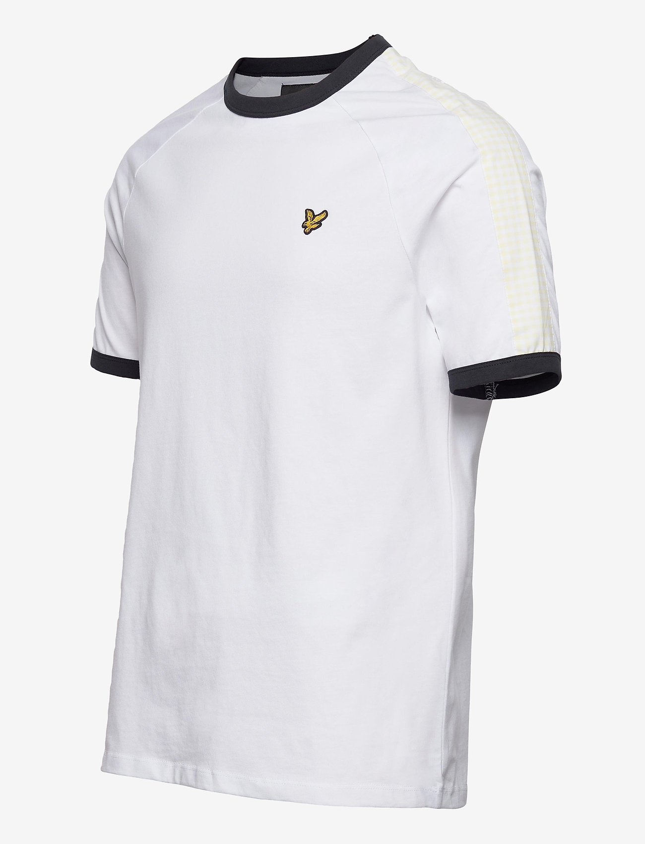 Lyle & Scott - Gingham Stripe Tshirt - white - 2