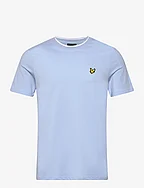 Tipped T-shirt - W490 LIGHT BLUE/ WHITE