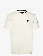 Tipped T-shirt - X296 CHALK/ GUNMETAL