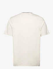 Lyle & Scott - Tipped T-shirt - kortärmade t-shirts - x296 chalk/ gunmetal - 1