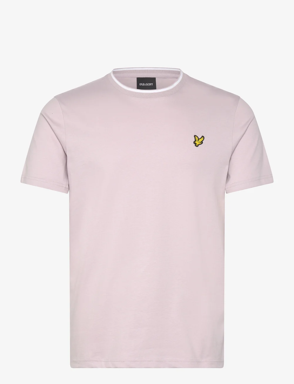 Lyle & Scott - Tipped T-shirt - short-sleeved t-shirts - x809 iris/ white - 1