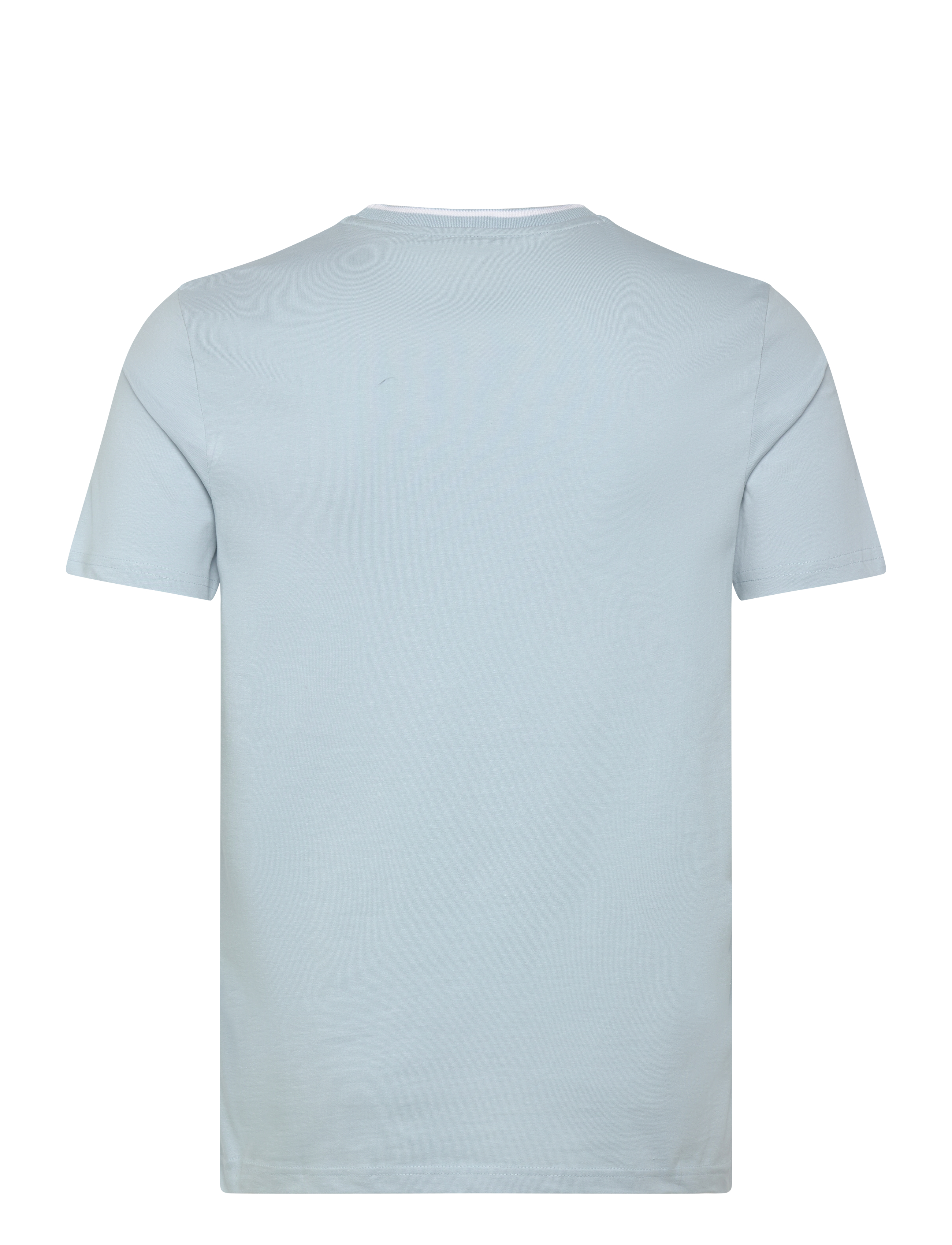 Lyle & Scott - Tipped T-shirt - x810 fresh water/ white - 2
