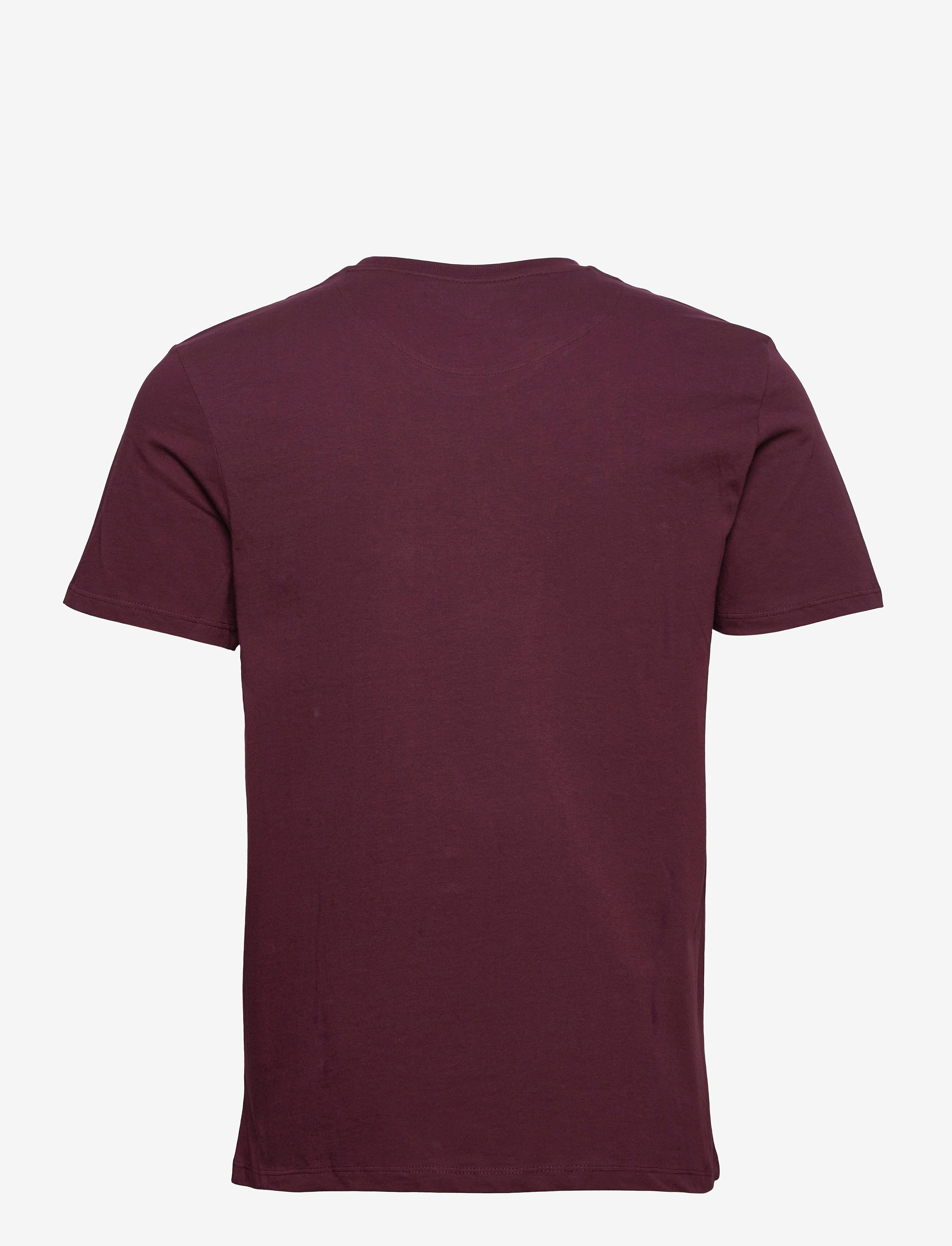 Lyle & Scott - Tonal Pocket T-shirt - burgundy - 1