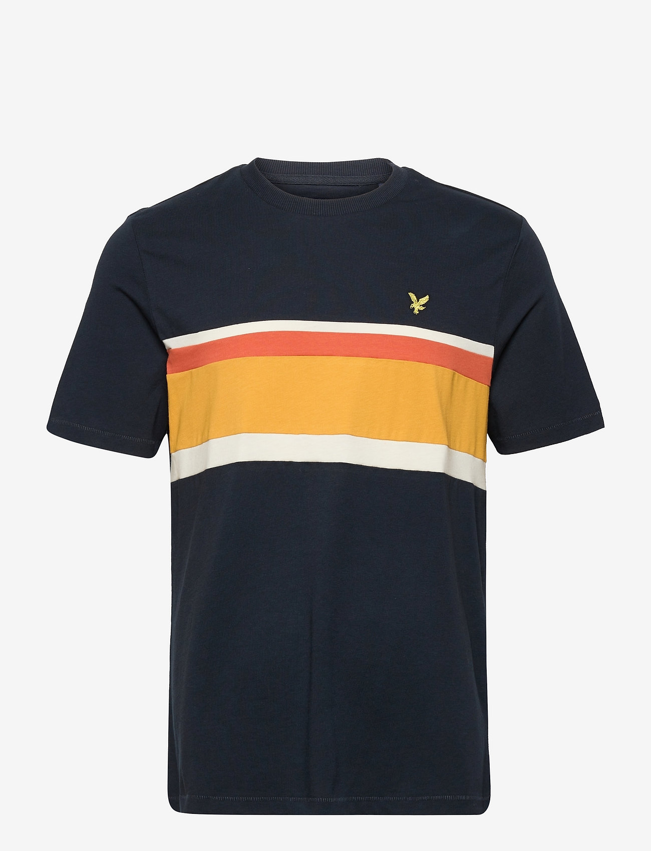 Lyle & Scott - Panel T-shirt - dark navy - 0