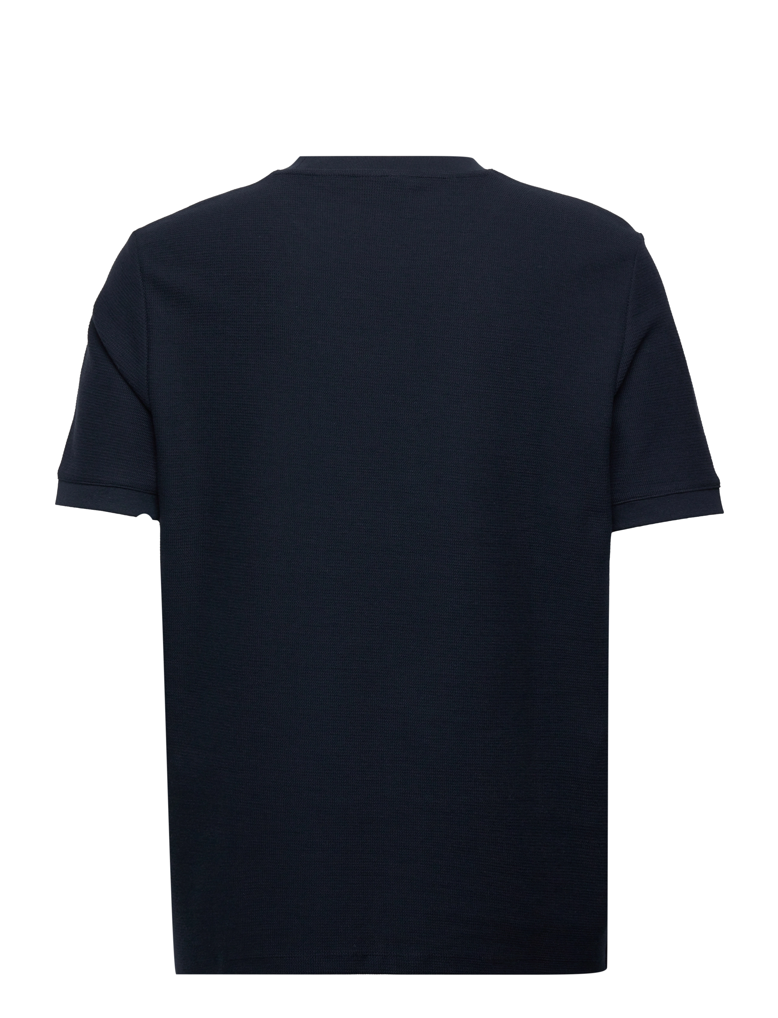 Lyle & Scott - Fine Textured Tshirt - dark navy - 1