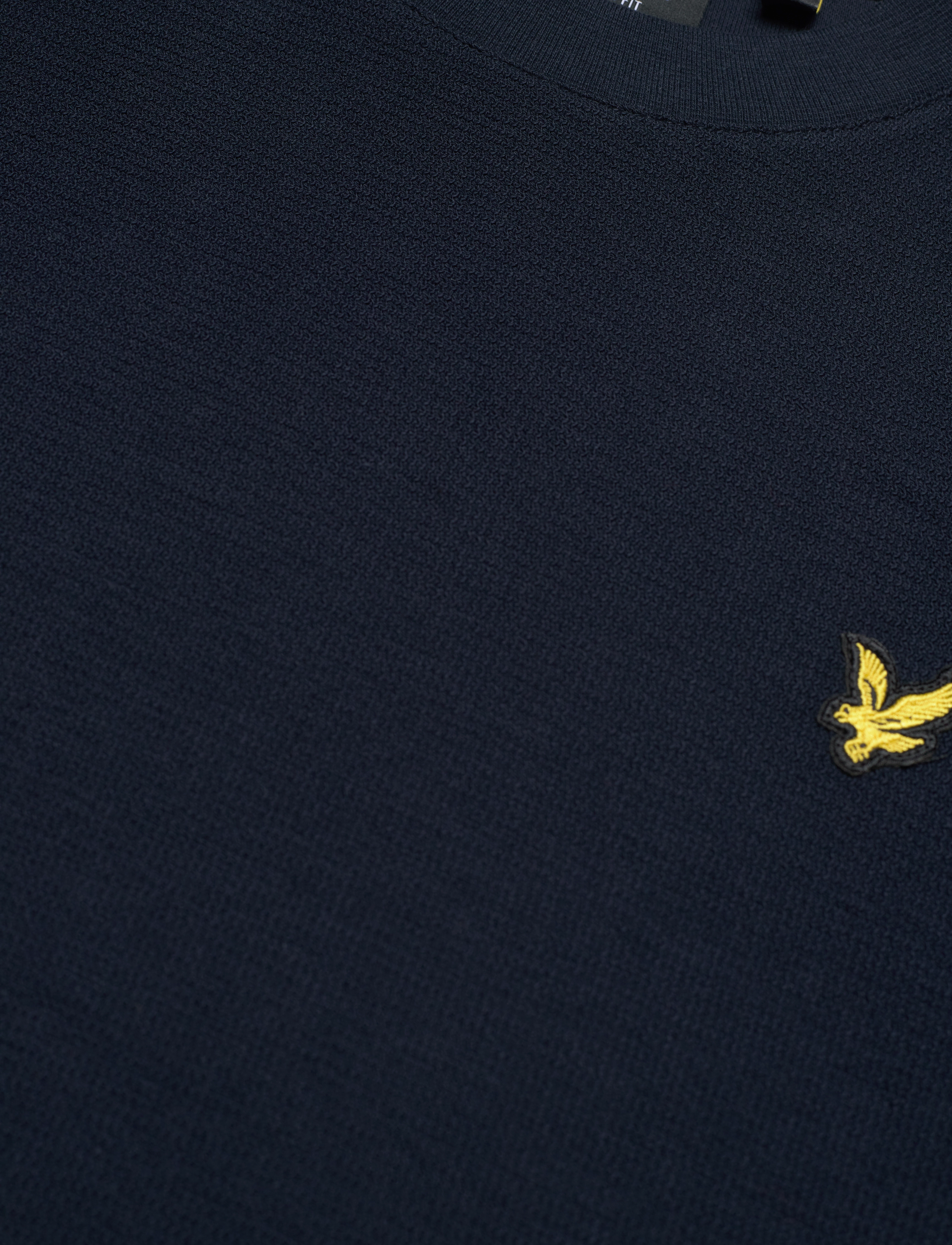 Lyle & Scott - Fine Textured Tshirt - dark navy - 2