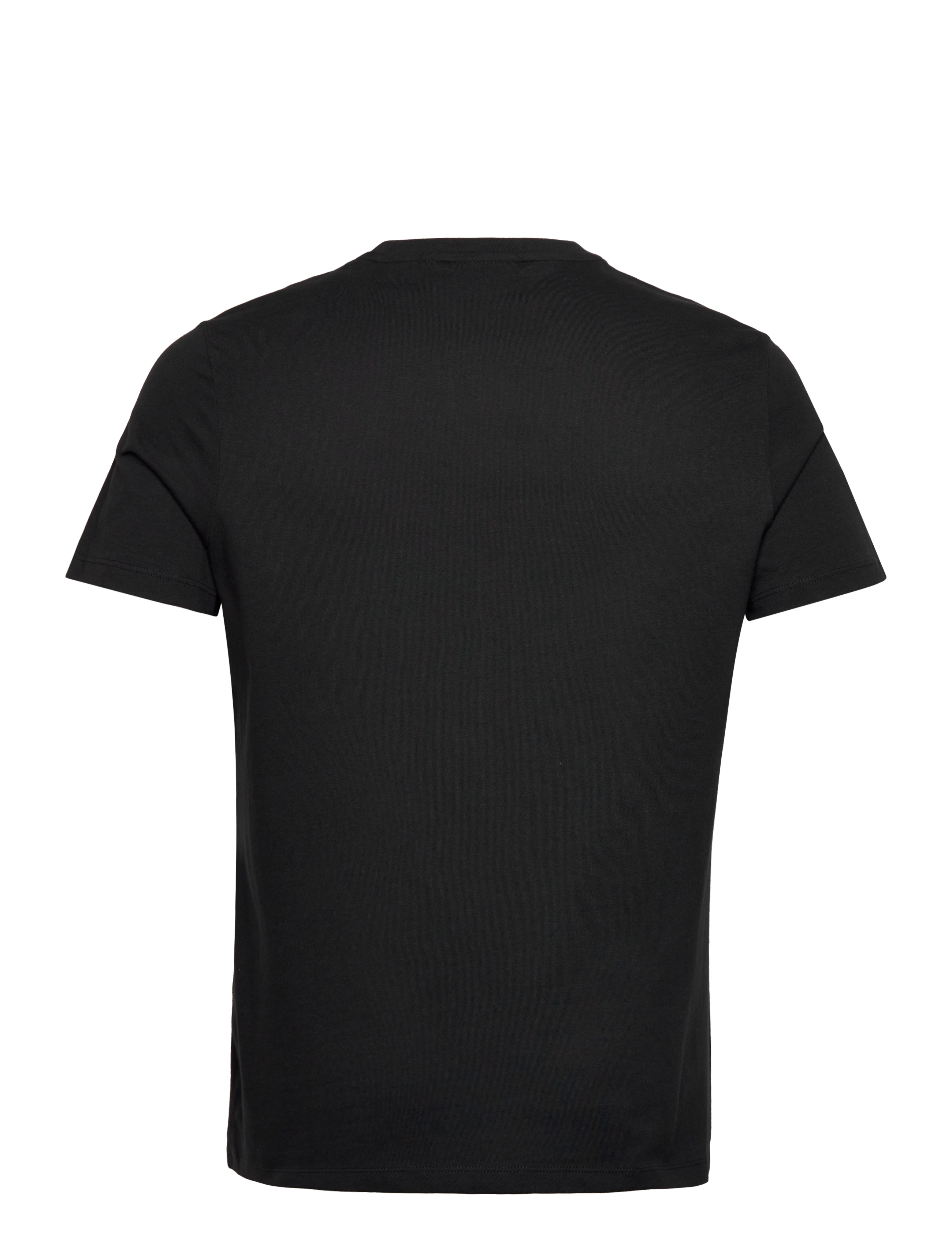 Lyle & Scott - Tonal Stripe Pocket Tshirt - jet black - 1