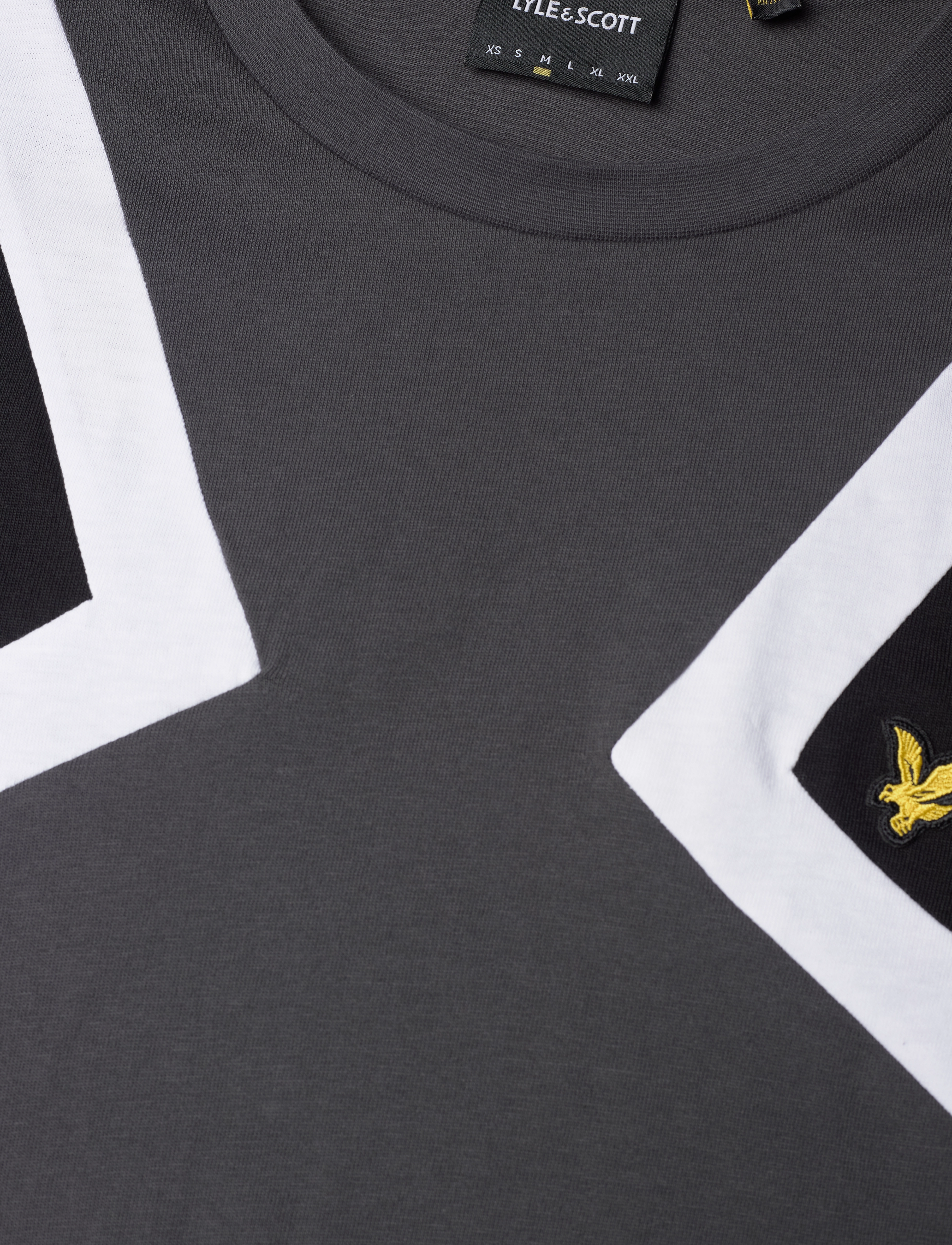 Lyle & Scott - Striped Tshirt - gunmetal - 2