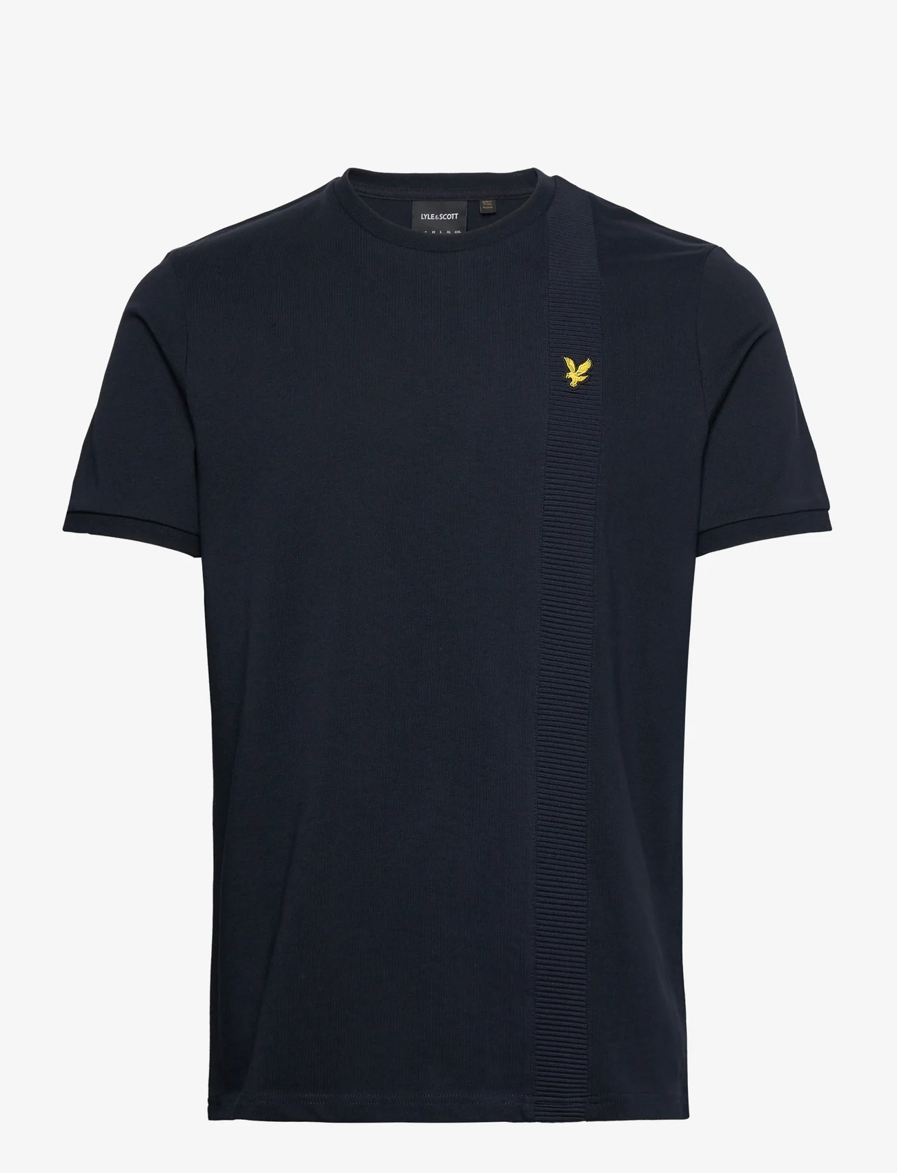 Lyle & Scott - Panelled Tshirt - basic t-shirts - dark navy - 0