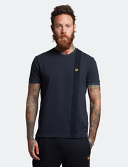 Lyle & Scott - Panelled Tshirt - basic t-shirts - dark navy - 2