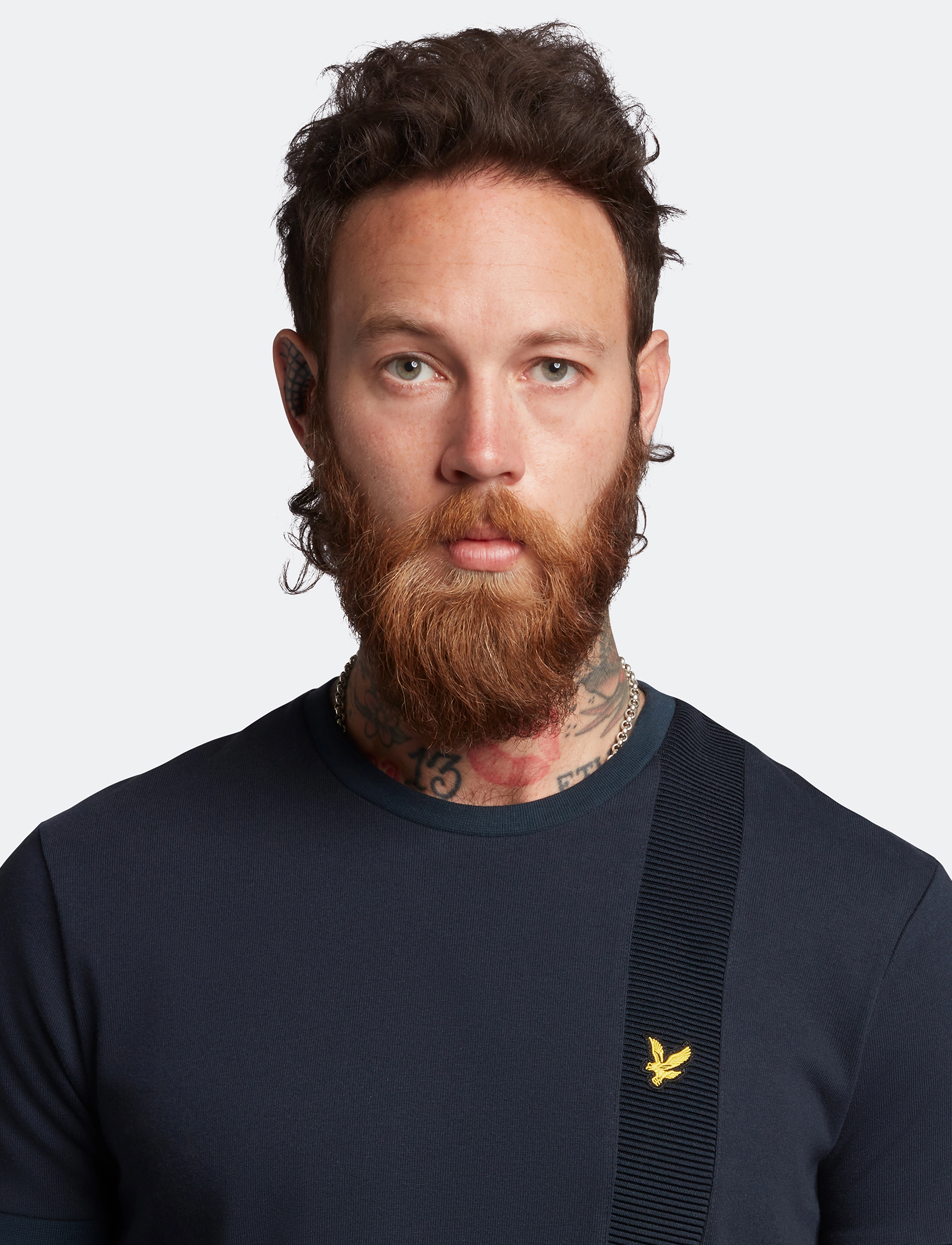 Lyle & Scott - Panelled Tshirt - dark navy - 5