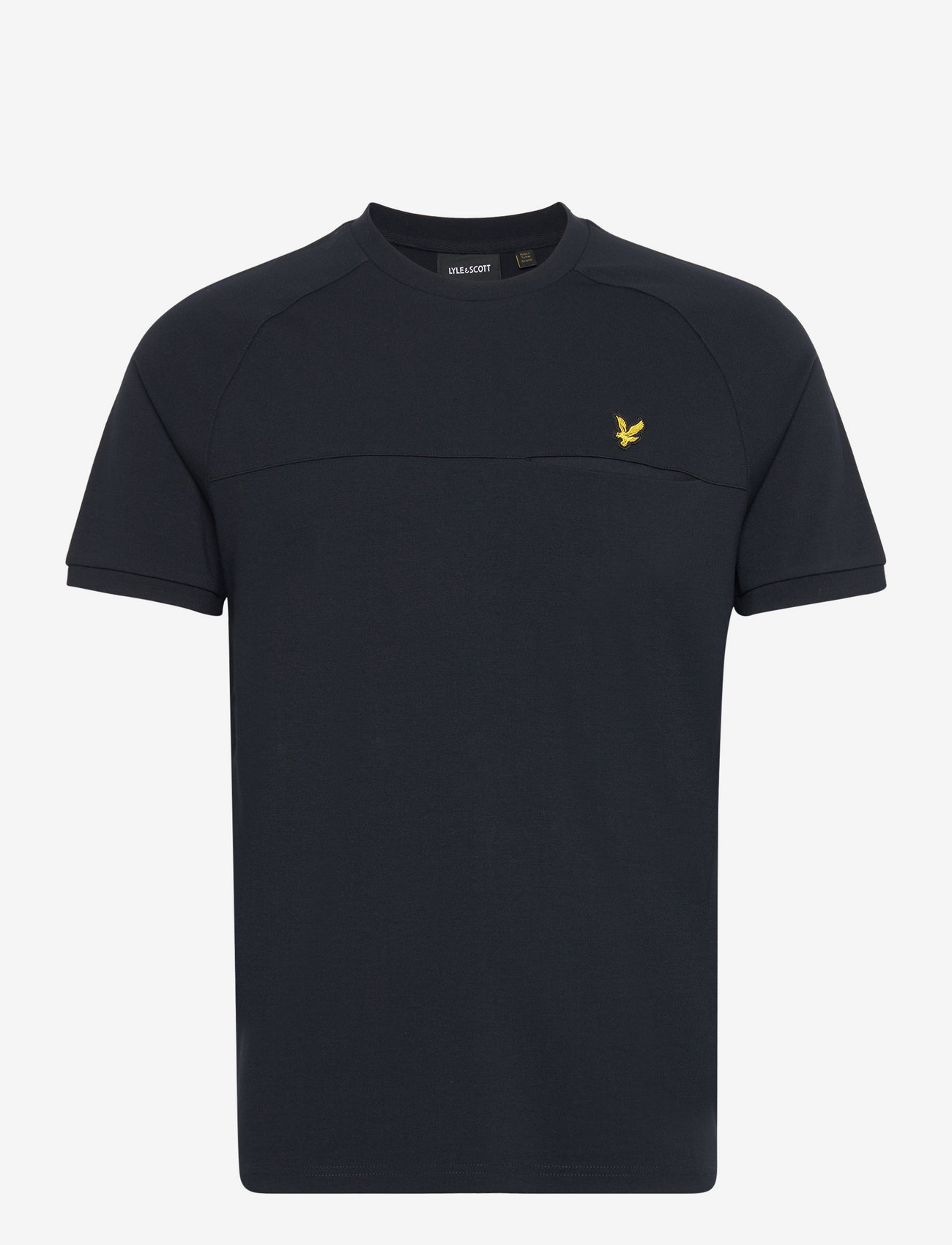Lyle & Scott - Half Raglan Pocket Tshirt - dark navy - 0