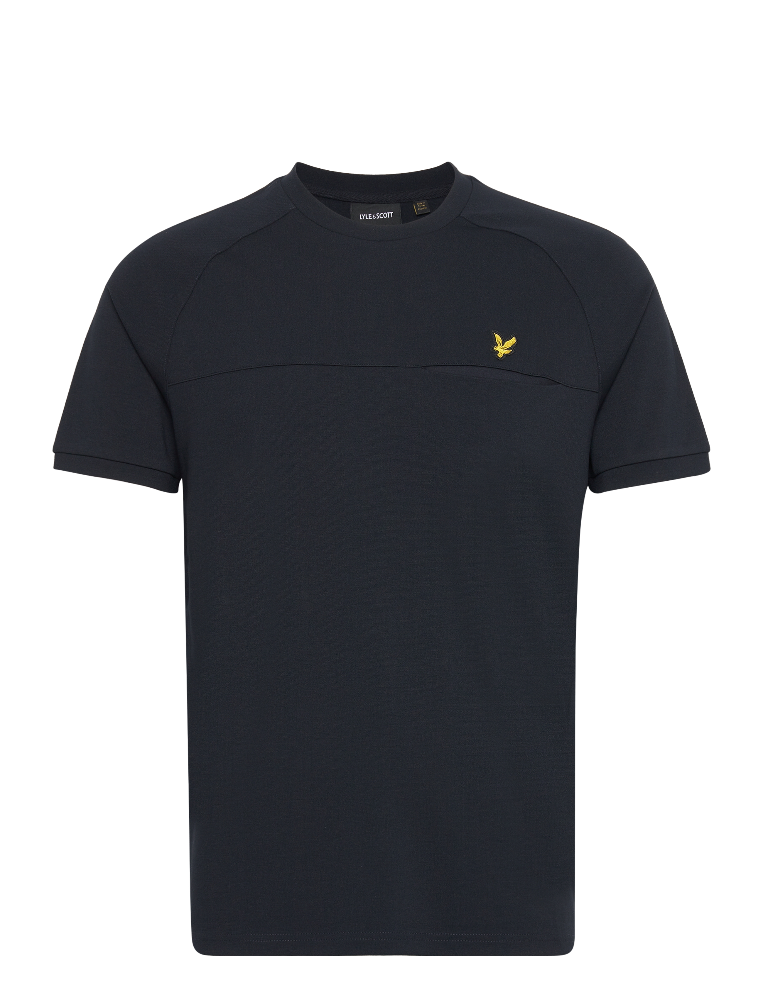 Half Raglan Pocket Tshirt - DARK NAVY