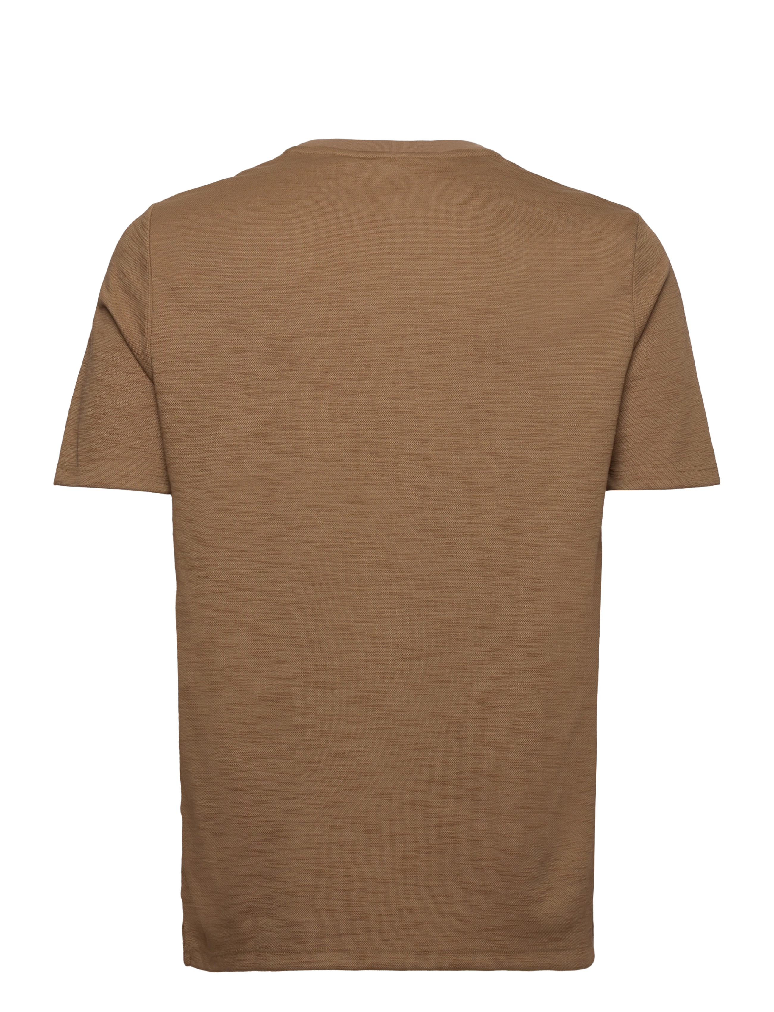 Lyle & Scott - Chunky Slub T-shirt - camel bronze - 1