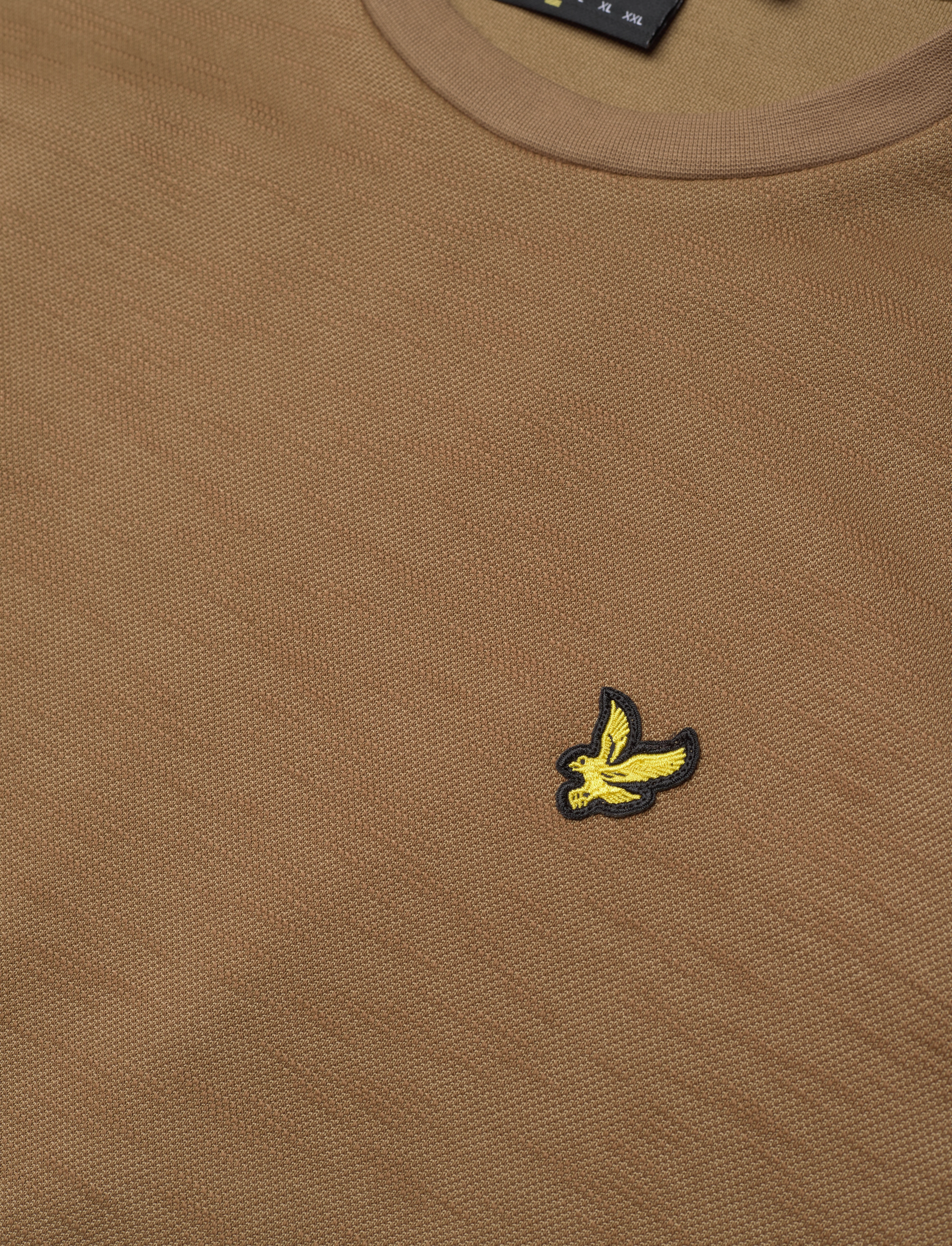 Lyle & Scott - Chunky Slub T-shirt - camel bronze - 2