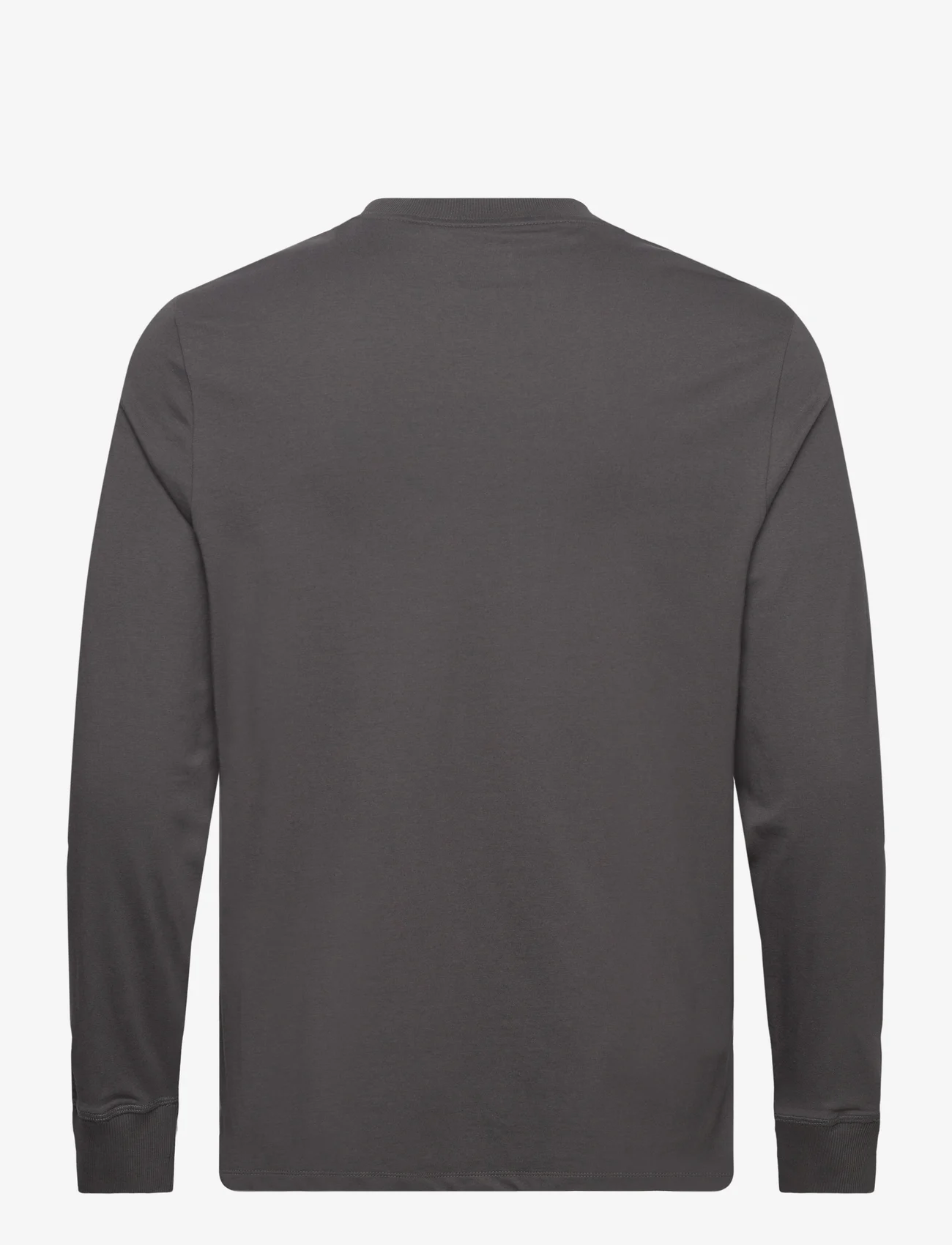 Lyle & Scott - Relaxed Long Sleeve T-shirt - basis-t-skjorter - w635 gunmetal - 1
