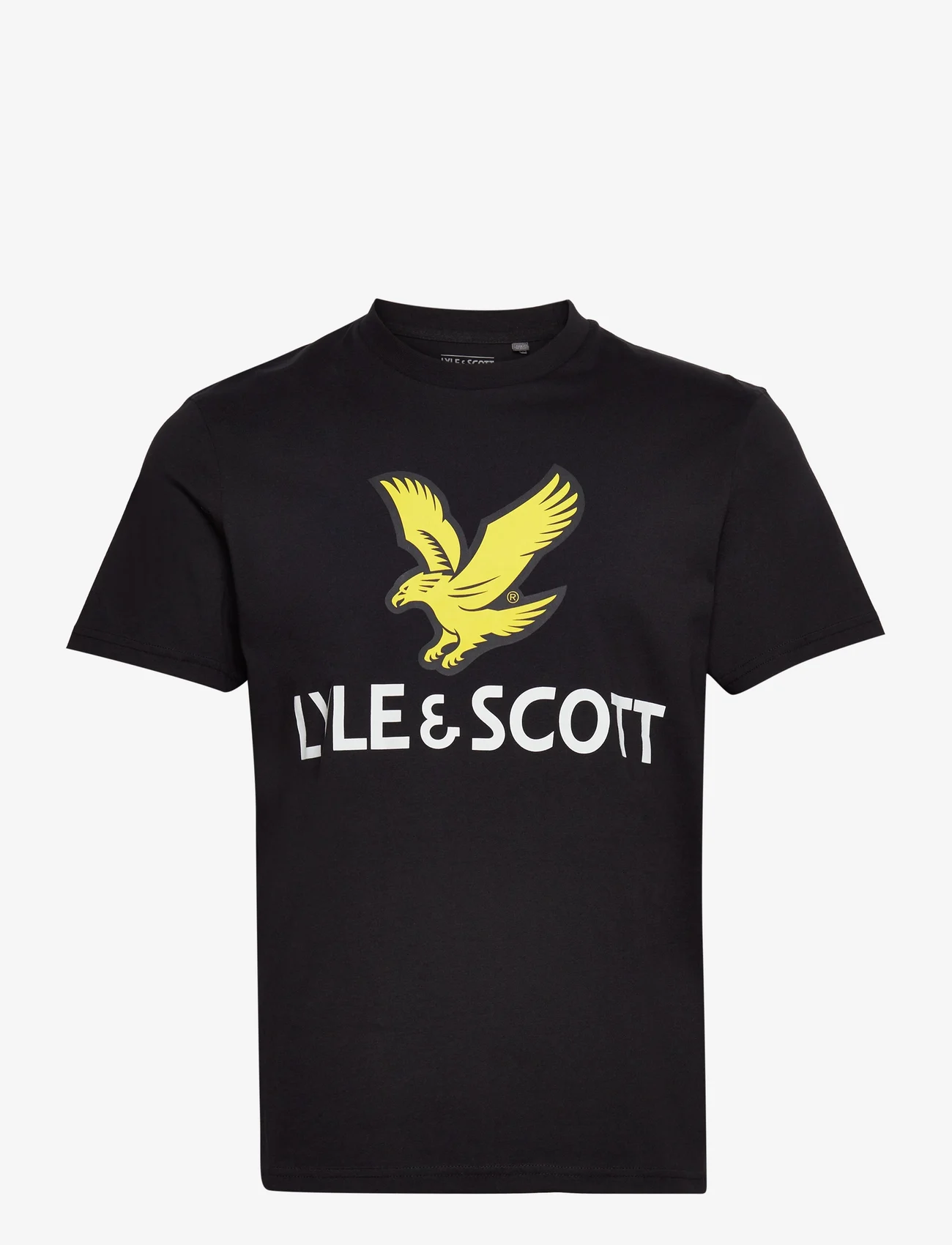 Lyle & Scott - Printed T-Shirt - die niedrigsten preise - nero - 0