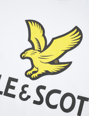Lyle & Scott - Printed T-Shirt - laagste prijzen - white - 2