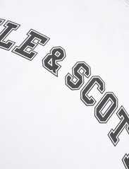 Lyle & Scott - Collegiate T-Shirt - alhaisimmat hinnat - white - 2
