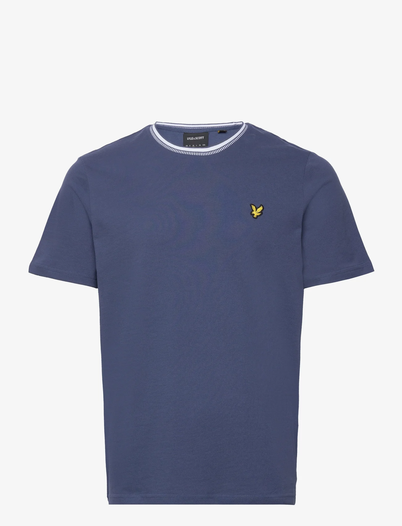 Lyle & Scott - Dashed Tipped T-Shirt - madalaimad hinnad - ink blue - 0