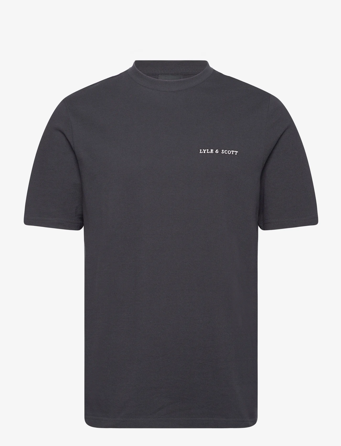 Lyle & Scott - Embroidered Logo T-shirt - laagste prijzen - x087 saddle - 0