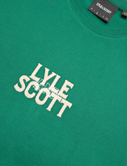 Lyle & Scott - Varsity Embroidery T-Shirt - najniższe ceny - x079 lothian - 2