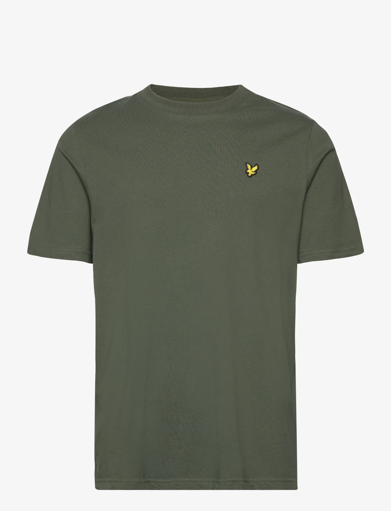 Lyle & Scott - Textured Tipped T-Shirt - podstawowe koszulki - x083 wilton green - 0