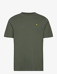 Lyle & Scott - Textured Tipped T-Shirt - podstawowe koszulki - x083 wilton green - 0