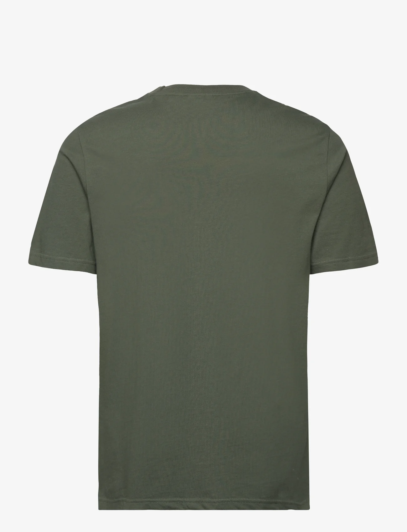 Lyle & Scott - Textured Tipped T-Shirt - podstawowe koszulki - x083 wilton green - 1