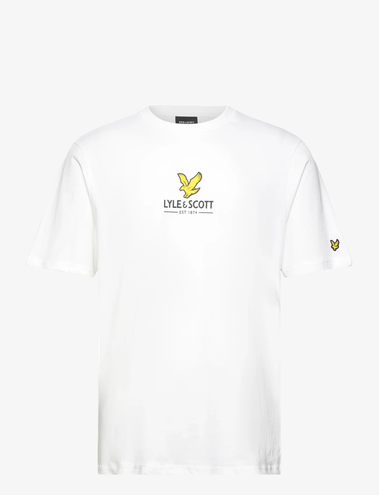 Lyle & Scott - Eagle Logo T-shirt - laveste priser - 626 white - 0