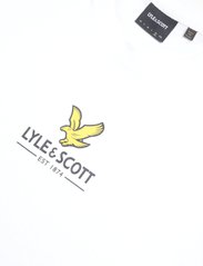 Lyle & Scott - Eagle Logo T-shirt - alhaisimmat hinnat - 626 white - 2
