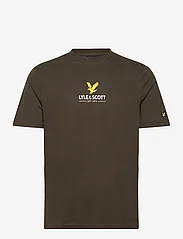 Lyle & Scott - Eagle Logo T-shirt - de laveste prisene - w485 olive - 0