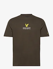 Lyle & Scott - Eagle Logo T-shirt - laagste prijzen - w485 olive - 0